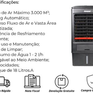 Climatizador Amvox ACL 018 220V - Imagem 9