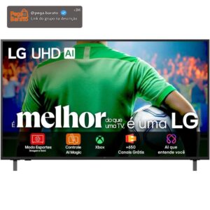 Smart TV 4K 50" LG UHD 50UA85 | Processador α7 AI Ger8, 4K Super Upscaling, Google Cast, Alexa Integrado, Controle AI Smart Magic, WebOS 25 - Imagem 1