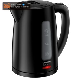 MONDIAL Chaleira Elétrica Pratic Hot 1,7L Preto, 1850W, 220V - CE-17 - Imagem 1