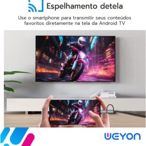 Smart Tv Weyon 40'' Full Hd | 40wdsnbx, Wi-fi, Android 14 - Imagem 3