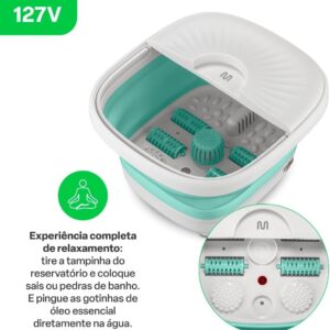 Hidromassageador para os pés Foot Spa 127v Multi Saúde - HC606 - Imagem 6