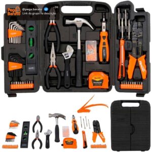 Maleta de Ferramentas Sparta Kit com 129 Peças - Imagem 1