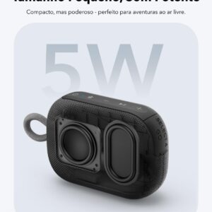 Caixa de Som Portáteis Soundcore Select 4 go da Anker, Bluetooth | 20H de Reprodução, IP67 à Prova d'Água e Poeira, Flutuante, Som Potente, Ideal para Ambientes Internos, Externos e Passeios - Imagem 3