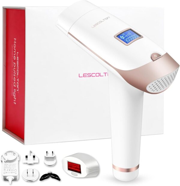 Depilador Lescolton T-009i | a Laser Permanente, Luz Pulsada, Rejuvenescedor