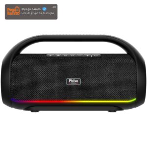 Speaker Philco PBS220BT Extreme Bluetooth 5.3 Flash Light 220W Bivolt - Imagem 1