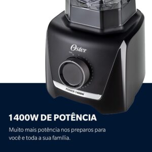 Liquidificador Oster 3,2L, 220V | 1400, Full, Preto - Imagem 5