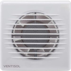 Exaustor de Banheiro Ventisol EXB 100mm | Bivolt, Branco - Imagem 1