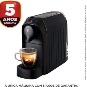 Cafeteira Espresso e Multibebida 3 Corações Passione | TRES, Preta, 220V - Imagem 2