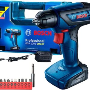 Bosch Furadeira Parafusadeira GSR 1000 Smart, Com Acessórios, 12 Volts - Imagem 1