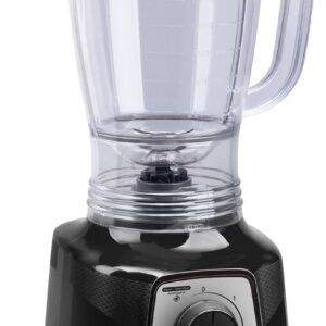Liquidificador Arno Power Mix 700W LQ19, Preto, Jarra de 2,4L, 4 Lâminas AFIAMAX 18% Mais Afiadas, 3 Velocidades, Alta Durabilidade e Desempenho Superior, 220V - Imagem 3