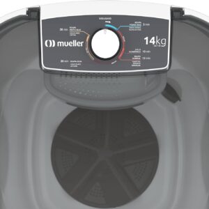 Mueller Máquina de Lavar Roupa Semiautomática Tanquinho 14 kg Branco 220V MLT14B - Imagem 3