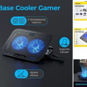 Generic, Base Suporte Notebook Refrigerada Ajustável Até 17 Polegadas Com Usb e Silencioso - Imagem 3