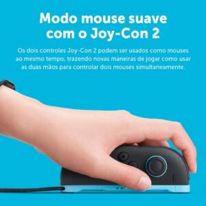 Nintendo, Console, Nintendo Switch 2, Nacional, Portátil e Doméstico, Bateria de até 9 Horas, Inclui Joy-Con com Suporte e Alças, 1 ano de Garantia - Modelo Nacional de Tomada - Imagem 8