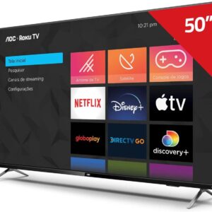 Smart TV 50" Aoc Roku 4K Série 6125-50U6125/78G - Imagem 2