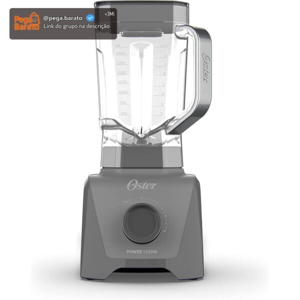 Liquidificador Oster 1100 Full 3,2L Cinza OLIQ606-220