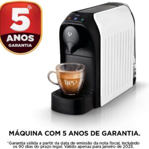 Cafeteira Espresso e Multibebida 3 Corações Passione, Branca | TRES, 127V - Imagem 4