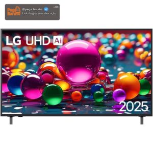 Smart TV LG AI 65" - 4K UHD α7 AI Processor 4K Gen8 webOS 25-65UA7500PSA - Imagem 1