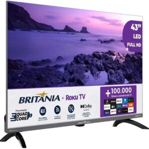 Smart TV 43" Britânia B43KRA Full HD Roku TV - Imagem 2