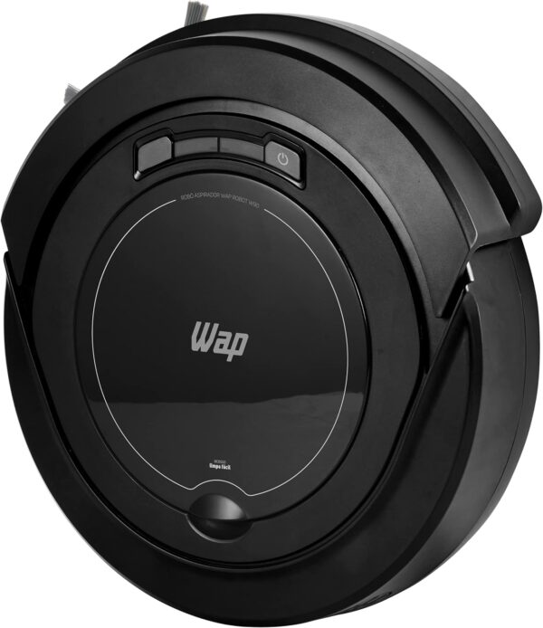Aspirador de Pó Robô WAP ROBOT W90 3 em 1 | Automático, 250ml, Sistema Antiqueda, Rodas Emborrachadas, 30W, 3,6VDC, Bivolt