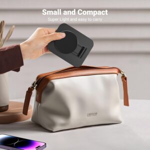 UGREEN Suporte Magnético para Celular Compatível com MagSafe, Suporte Ajustável de Mesa, Estrutura em Alumínio, Compatível com iPhone 16/15/14/13/12 Pro Max e Capas MagSafe, Preto - Imagem 8