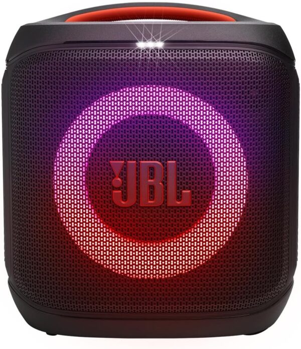 Caixa de Som JBL PartyBox Encore Essential 2, Bluetooth | Show de Luzes, Portátil, Resistente a Respingos, Bateria de até 15h, Som JBL Pro Sound, AI Sound Boost, 100 W RMS