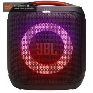 Caixa de Som JBL PartyBox Encore Essential 2, Bluetooth | Show de Luzes, Portátil, Resistente a Respingos, Bateria de até 15h, Som JBL Pro Sound, AI Sound Boost, 100 W RMS - Imagem 1