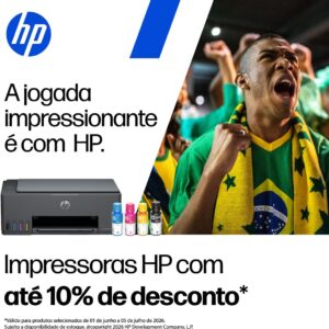 Impressora Multifuncional HP Smart Tank 589 Tanque de Tinta | Colorida, Wi-Fi, USB, Alta Economia, Copiadora e Scanner, 5D1A8A - Imagem 2