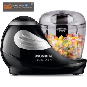 MONDIAL, Mini Processador Preto, 150W, 220V - MP-05-B - Imagem 1