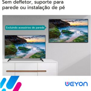 Smart Tv 32'' Led Hd Wi-fi Weyon Tv 60hz 32wdsnbx 100/240v Android 14 - Imagem 6