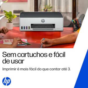 Impressora HP Smart Tank 210 com Tanque de Tinta Colorida - Com Wi-Fi - USB 2.0 de alta velocidade. Funções da impressora: Imprimir. Cor: Branco (3D4L5A) - Imagem 8
