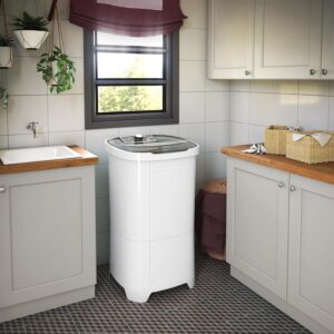 Mueller Máquina de Lavar Roupa Semiautomática Tanquinho 14 kg Branco 220V MLT14B - Imagem 2