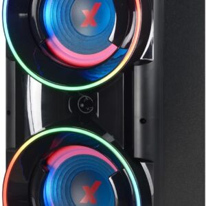 Amvox Torre de Som Amplificada ATX 1600M Pancadão, 1600W RMS, Bluetooth, Equalizador, Bivolt, Display e Iluminação em LED - Imagem 3