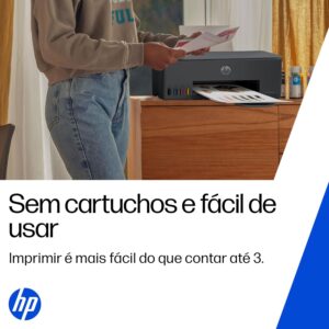 Impressora Multifuncional HP Smart Tank 589 Tanque de Tinta | Colorida, Wi-Fi, USB, Alta Economia, Copiadora e Scanner, 5D1A8A - Imagem 7