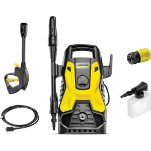 Kärcher Lavadora de Alta pressão Prática Black, 1500 PSI/Libras, 1400W, 300L/h com Aplicador de Detergente e Lança Regulável 220V - Imagem 1
