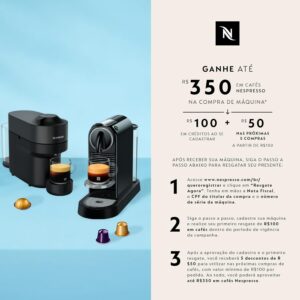 Cafeteira Espresso Nespresso Vertuo Pop Verde Acqua 110V - Imagem 4