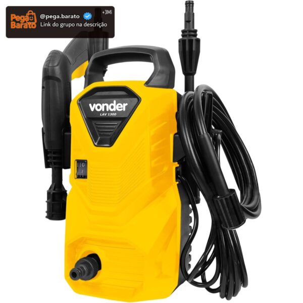 Vonder, Lavadora de Alta Pressão LAV 1300, 1.300 lbf/pol², 220 V~.
