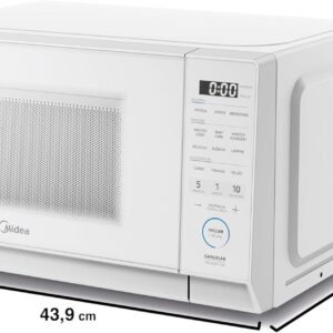 Micro-ondas Midea MasterCook 20L, Branco, 110V - Imagem 3