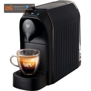 Cafeteira Espresso e Multibebida 3 Corações Passione | TRES, Preta, 220V - Imagem 1