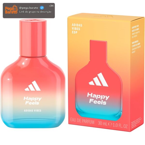 Perfume Vibes Happy Feels Adidas 30 ml