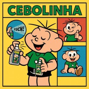 Colônia Desodorante Masculino Teen Jequiti Cebolinha, 25ml, em Spray | Turma da Mônica - Imagem 4