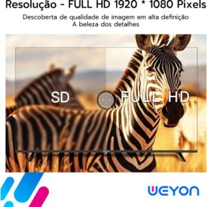 Smart Tv Weyon 40'' Full Hd | 40wdsnbx, Wi-fi, Android 14 - Imagem 4