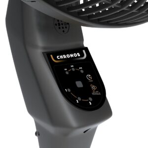 Ventilador de Coluna Mallory Chronos, 220V | 140W, Silencioso, Com Controle Remoto, Hélice de 6 pás, Auto Desligamento de até 7 Horas, PR, GR - Imagem 6