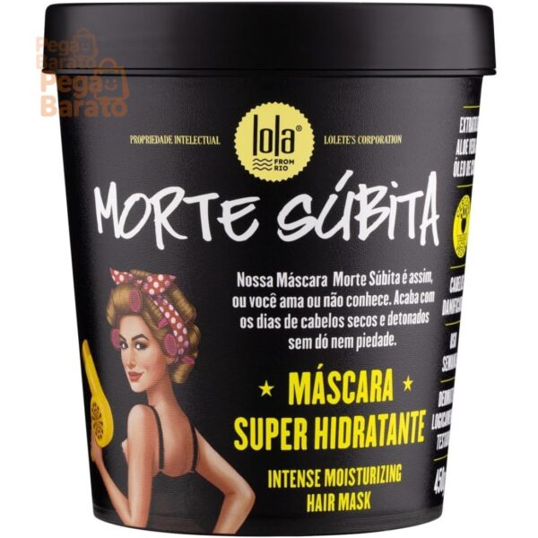 Máscara Lola Cosmetics Super Hidratante | Morte Súbita, 450g