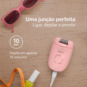 Depilador Philips Satinelle com 1 Acessório, Rosa | Depilação Feminina, BRE229/00, Bivolt - Imagem 8