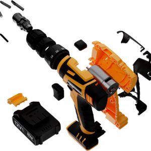 Parafusadeira e Furadeira WAP à Bateria 12V BPF-12K3 | Kit de 13 Acessórios e Maleta, Empunhadura Emborrachada, Bivolt - Imagem 9