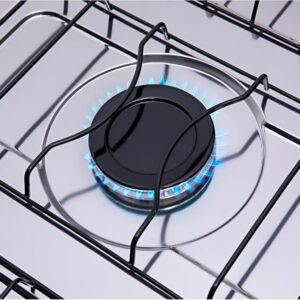 Fogão 5 bocas Atlas Mônaco Plus Preto com Acendimento Automático e Mesa Inox - Imagem 7