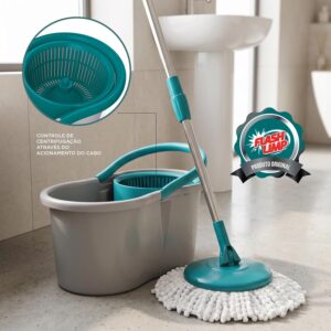 Flash Limp - Mop Giratório Fit, Balde 8 litros - MOP5010 - Imagem 4