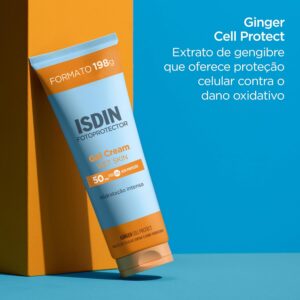 Protetor Solar Corporal ISDIN FPS 50 | Gel Cream, 198g - Imagem 4