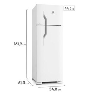 Geladeira Electrolux Cycle Defrost 260L Super Freezer Duplex Branca DC35A - Imagem 2