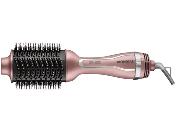 Escova Secadora Mondial ES-02-BI 1200W 3 Níveis de Temperatura Tourmaline Íon